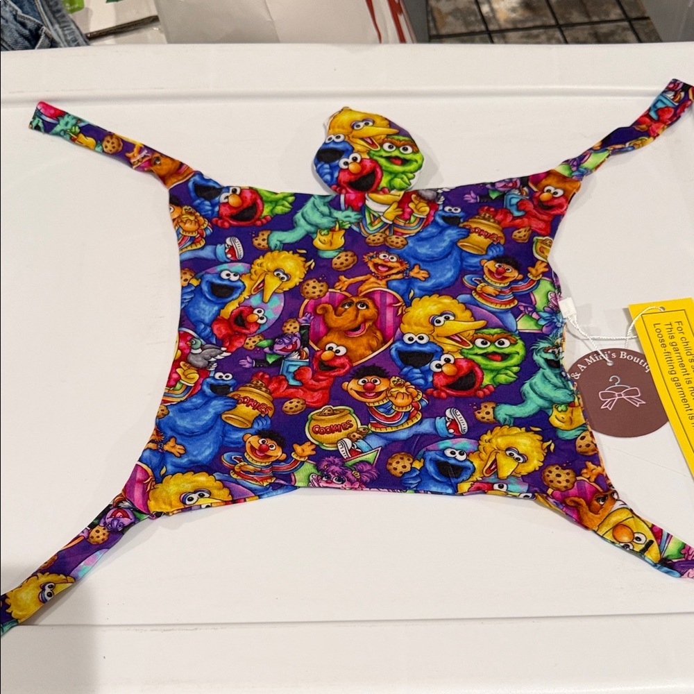 Sesame Street Bamboo Lovey NWT